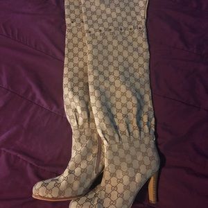 Coach knee high boots